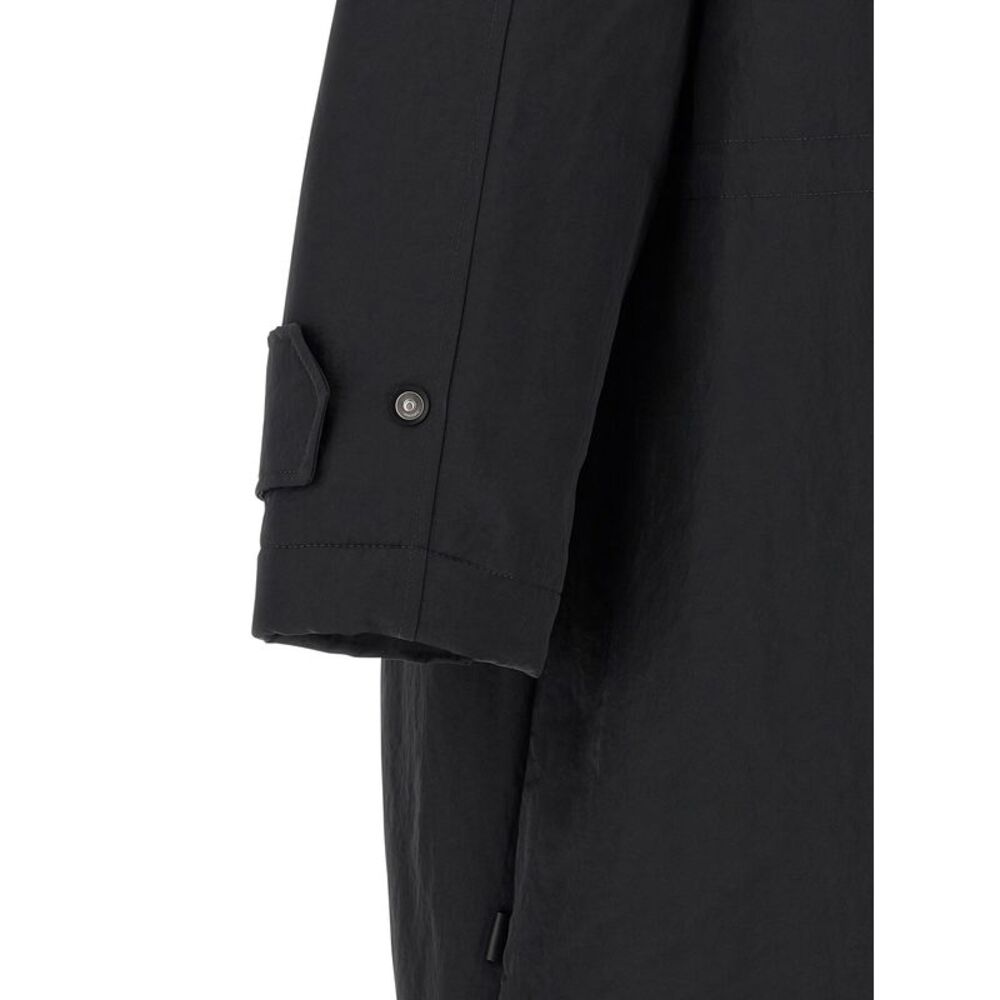 Ami Paris Men's Long Parka - Picture 4 of 4